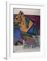 Das Notenblatt, 1914-Juan Gris-Framed Art Print