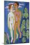 Das Paar Vor Den Menschen-Ernst Ludwig Kirchner-Mounted Giclee Print