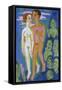 Das Paar Vor Den Menschen-Ernst Ludwig Kirchner-Framed Stretched Canvas