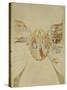 Das Paradies. Entwurf Fuer Das Deckenge- Maelde des Dantezimmers des Casino Massi--Philipp Veit-Stretched Canvas