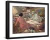 Das Picknick-Cyrus Cuneo-Framed Giclee Print