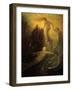 Das Rheingold (Rhinegold), Opera from the Ring of the Nibelungen Cycle by Richard Wagner, 1813-83-Hermann Hendrich-Framed Giclee Print