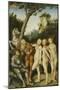 Das Urteil Des Paris, 1530-Lucas Cranach the Elder-Mounted Giclee Print