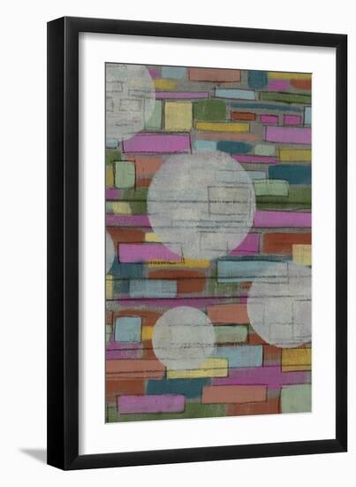 Dash, Dot II-Jennifer Goldberger-Framed Art Print