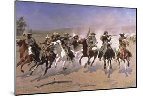 Dash For the Timber-Frederic Sackrider Remington-Mounted Giclee Print