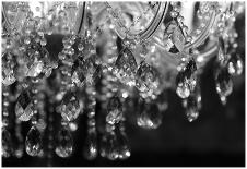 Chrystal Chandelier Close-Up. Glamour Background With Copy Space-Dasha Petrenko-Poster