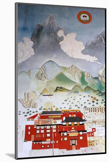 Dashang Kagyu Ling congregation, Temple of the Thousand Buddhas, La Boulaye, Bourgogne, France-Godong-Mounted Photographic Print