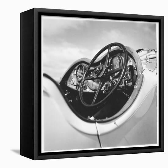 Dashboard of Older Model Rolls Royce Convertible-Walker Evans-Framed Stretched Canvas