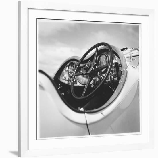 Dashboard of Older Model Rolls Royce Convertible-Walker Evans-Framed Photographic Print