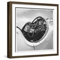 Dashboard of Older Model Rolls Royce Convertible-Walker Evans-Framed Photographic Print