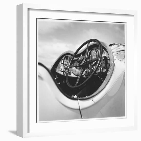 Dashboard of Older Model Rolls Royce Convertible-Walker Evans-Framed Photographic Print