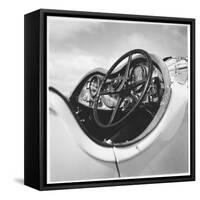 Dashboard of Older Model Rolls Royce Convertible-Walker Evans-Framed Stretched Canvas