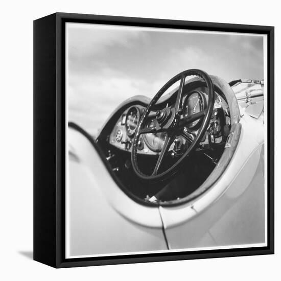 Dashboard of Older Model Rolls Royce Convertible-Walker Evans-Framed Stretched Canvas