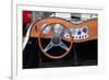 Dashboard of the Vintage Car-swisshippo-Framed Photographic Print