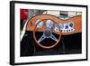 Dashboard of the Vintage Car-swisshippo-Framed Photographic Print