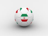 Iran Soccer Ball-dashek-Stretched Canvas