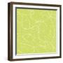 Dashes Green-Erin Clark-Framed Giclee Print