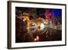 Dashi Bridge in Lijiang at Night, Yunnan, China, Asia-Andreas Brandl-Framed Photographic Print