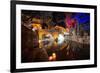 Dashi Bridge in Lijiang at Night, Yunnan, China, Asia-Andreas Brandl-Framed Photographic Print