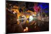 Dashi Bridge in Lijiang at Night, Yunnan, China, Asia-Andreas Brandl-Mounted Photographic Print