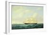 'Dashing Wave' Clipper Ship Off Boston Light, 1855-William Bradford-Framed Giclee Print