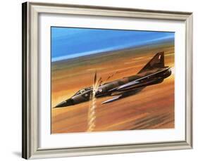 Dassault Mirage Iii-0-Wilf Hardy-Framed Giclee Print