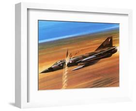 Dassault Mirage Iii-0-Wilf Hardy-Framed Giclee Print