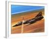 Dassault Mirage Iii-0-Wilf Hardy-Framed Giclee Print