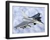 Dassault Rafale B of the French Air Force-Stocktrek Images-Framed Photographic Print