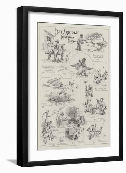 Dat Arh Ole Krisermas Goose-null-Framed Giclee Print