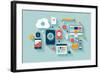 Data Storage-bloomua-Framed Art Print