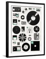 Data-Florent Bodart-Framed Art Print