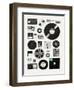 Data-Florent Bodart-Framed Giclee Print