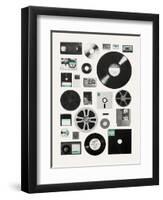 Data-Florent Bodart-Framed Giclee Print