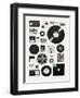 Data-Florent Bodart-Framed Giclee Print