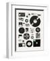 Data-Florent Bodart-Framed Giclee Print