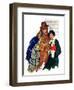 "Date at Hockey Game,"March 12, 1932-Ellen Pyle-Framed Giclee Print