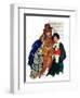 "Date at Hockey Game,"March 12, 1932-Ellen Pyle-Framed Giclee Print