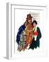 "Date at Hockey Game,"March 12, 1932-Ellen Pyle-Framed Giclee Print