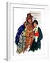 "Date at Hockey Game,"March 12, 1932-Ellen Pyle-Framed Giclee Print