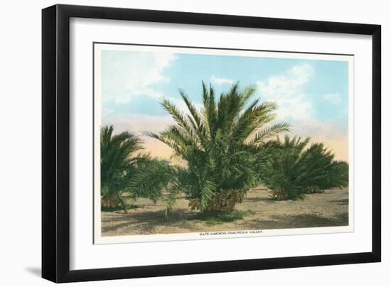 Date Gardens, Coachella Valley-null-Framed Art Print