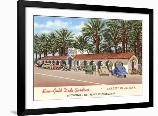 Date Gardens, Indio, California-null-Framed Art Print
