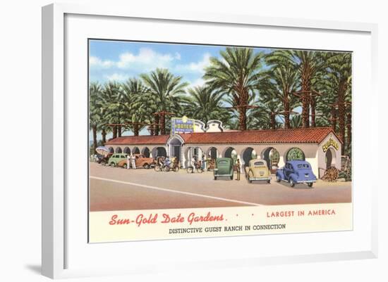 Date Gardens, Indio, California-null-Framed Art Print