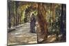 Date in Portici Forest, 1864-Giuseppe De Nittis-Mounted Premium Giclee Print