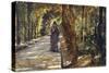Date in Portici Forest, 1864-Giuseppe De Nittis-Stretched Canvas