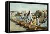 Date Market in Omdurman Sudan-null-Framed Stretched Canvas