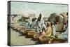 Date Market in Omdurman Sudan-null-Stretched Canvas