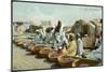 Date Market in Omdurman Sudan-null-Mounted Art Print