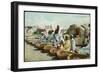 Date Market in Omdurman Sudan-null-Framed Art Print