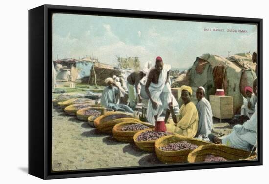 Date Market in Omdurman Sudan-null-Framed Stretched Canvas